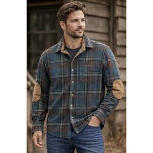 VTG Pendleton Mens Long Sleeve 100% Wool Shirt (Medium Large See Measurements)